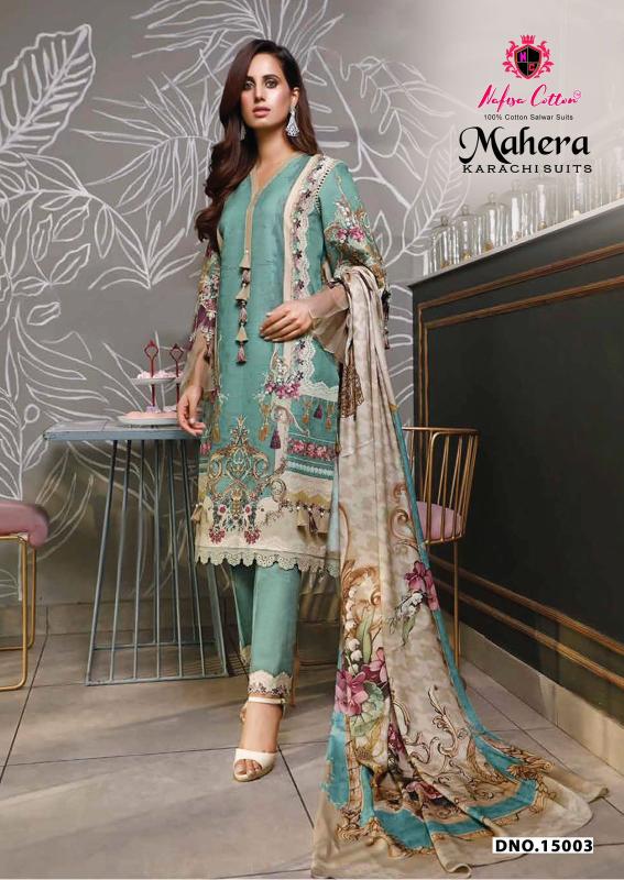 Nafisa mahera vol-15 karachi dress material wholesale facebook